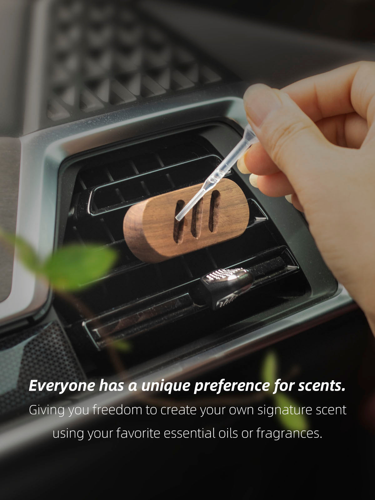 Walnut Wood Car Vent Diffuser 2PCS — Use Your Scent
