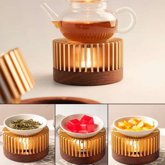 Duftlampe Essential Oil Burner An all in one oil diffuser, Teapot Warmer and scented wax melter,Mother's Day gift